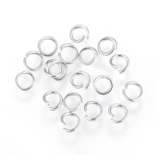 Biegering, Rund, Geöffnet, 304 Edelstahl, 5x0,8mm, 50 Stück
