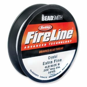Fireline Beading Thread, Berkley, Crystal, 45Meter, 1 Spule