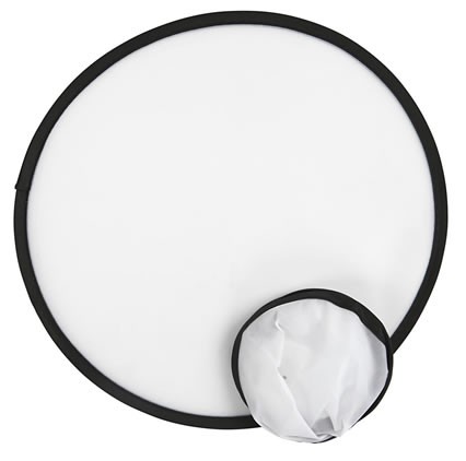 Frisbee, 25cm, Weiß, 1 Stück