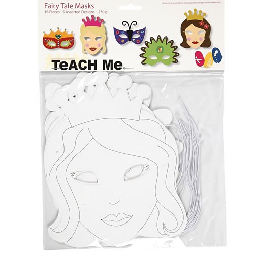 Teach ME®, Märchen-Masken, 16 Stück