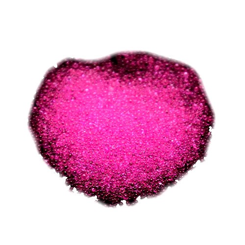 Microperlen, 0,6~0,8mm, Tr. Deep Pink, 20gramm in Tütchen