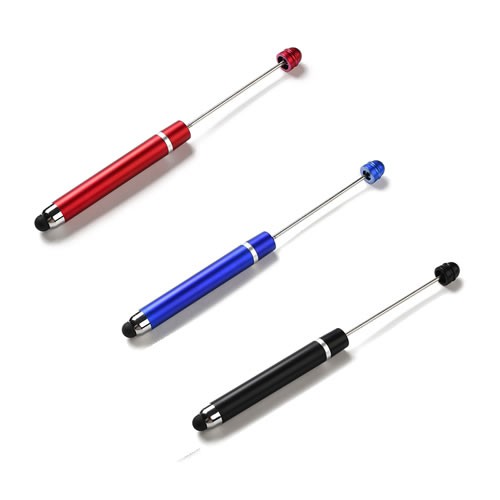Stylus Beadable Pen, Kugelschreiber, verschiedene Farben