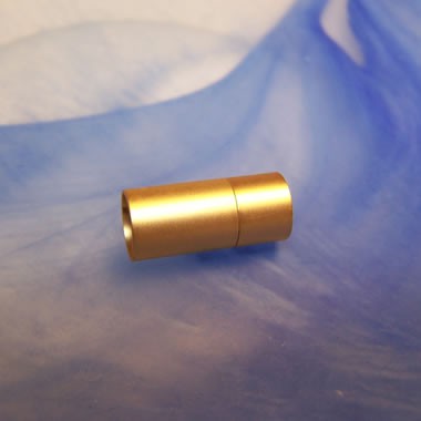 Magnetverschluss, gold matt, 8mm, 1 Stück