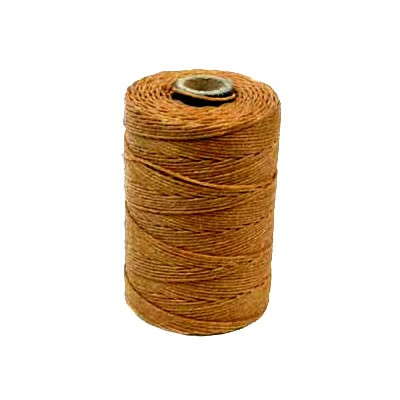 Irisches Gewachstes Leinen, Waxed Linen, Butterscotch, 4ply, 5g