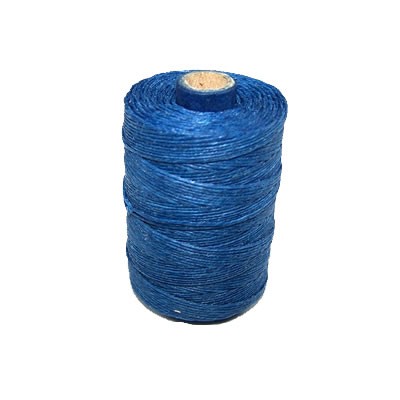 Irisches Gewachstes Leinen, Waxed Linen, Royal-Blau, 4 ply, 5g