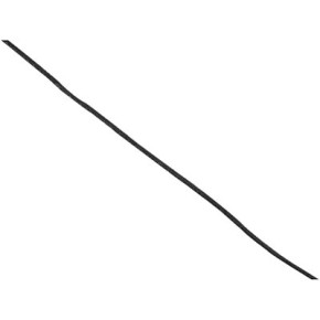Baumwollkordell, Schwarz, 1mm, 1 Meter