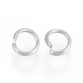 Biegering, Rund, Geöffnet, 304 Edelstahl, 5x0,8mm, 50 Stück