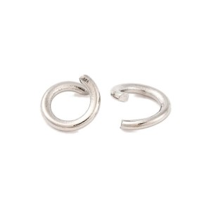 Biegering, Offen, Rund, 6x1mm, 304 Edelstahl, 1 Packung