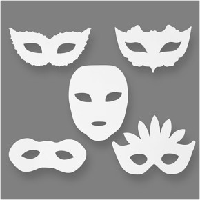 Teach ME®, Karnevals-Masken, 16 Stück