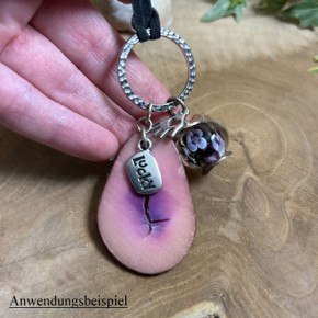 Casting, Ring, Gehämmert, 18mm, Rhodiniert, 1 Stück