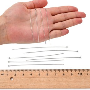 Kugelstift, 304 Edelstahl, 70x0,7mm, 30 Stück
