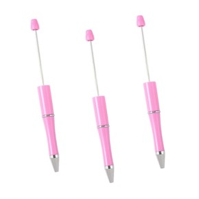 Beadable Pen, Kugelschreiber, Rosa, 1 Set