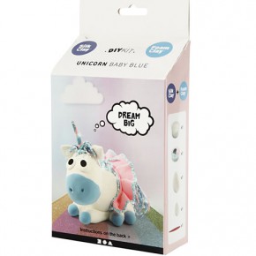 Funny Friends, Einhorn, Blau, DIY, 1 Stück