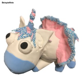 Funny Friends, Einhorn, Blau, DIY, 1 Stück