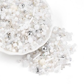 SeedBeads, Perlen-Mix, Pfirsichtönen, 1 Packung