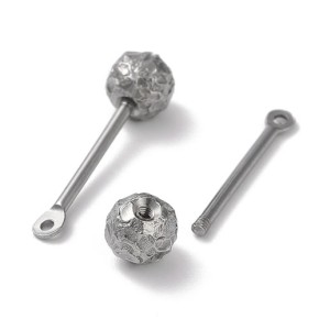 Wechselanhänger, 18,5mm, 304 Edelstahl, 1 Stück