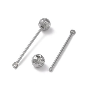 Wechselanhänger, 28,5mm, 304 Edelstahl, 1 Stück