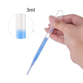 Einmal-Pipette, Plastik, 3mm, 1 Stück